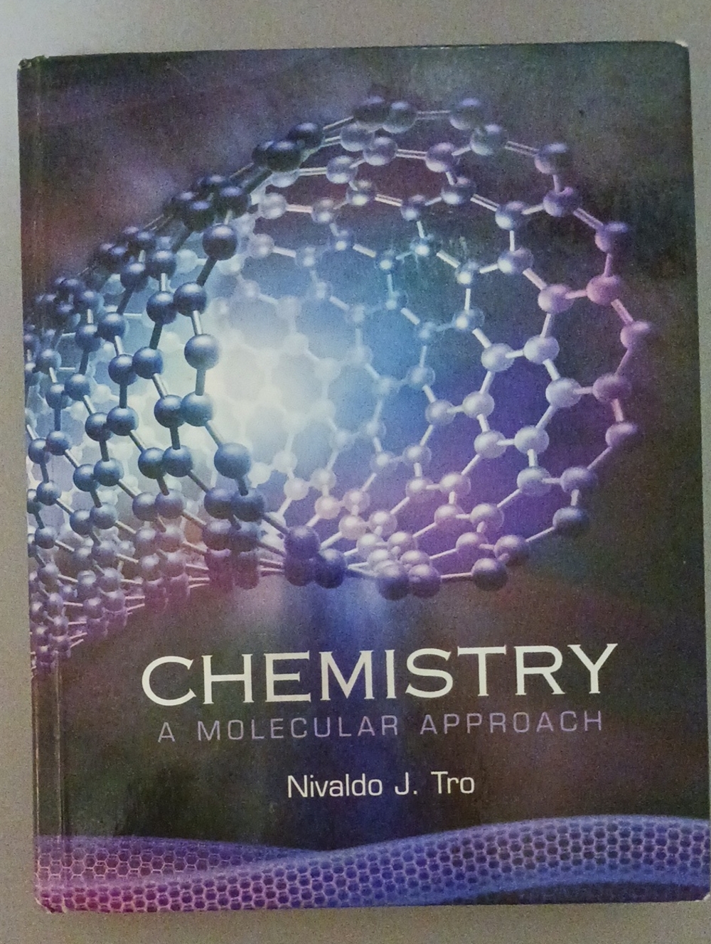Chemistry , A Molecular Approach Textbook— By Nivaldo J. Tro